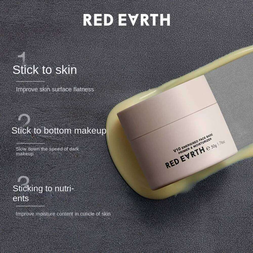 Redearth Foundation Korean Makeup Moisturizing Face Primer Pores Invisible Prolong Facial Oil-control Base X250718
