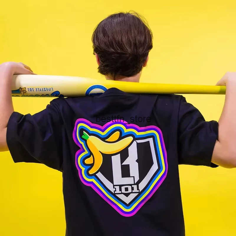 2025 New Summe Mens Women Pure Cotton American Basketball 101 Fashion Trend Comfortable Casual Sports T Shirt Baseball Tee Q250721