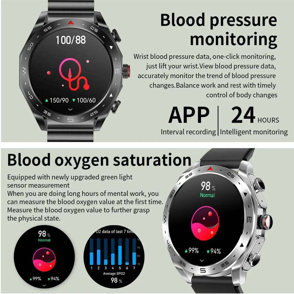 2024 New Smart Watch TWS 2-in-1 Earphones HIFI 9D Sound Quality Bluetooth Call For Men and Women Sports Smartwatches free shipping