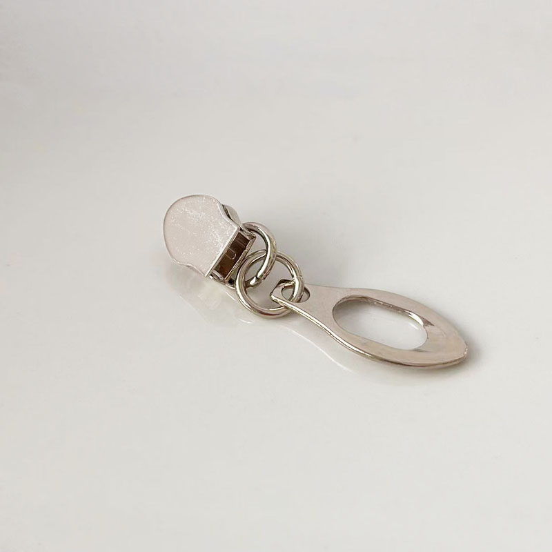 Spot 5 Zinc Alloy Nylon Zipper Pieces Luggage, Clothing, Home Textiles Multi purpose Puller Hanging White Melon Seed Slices Manufacturer