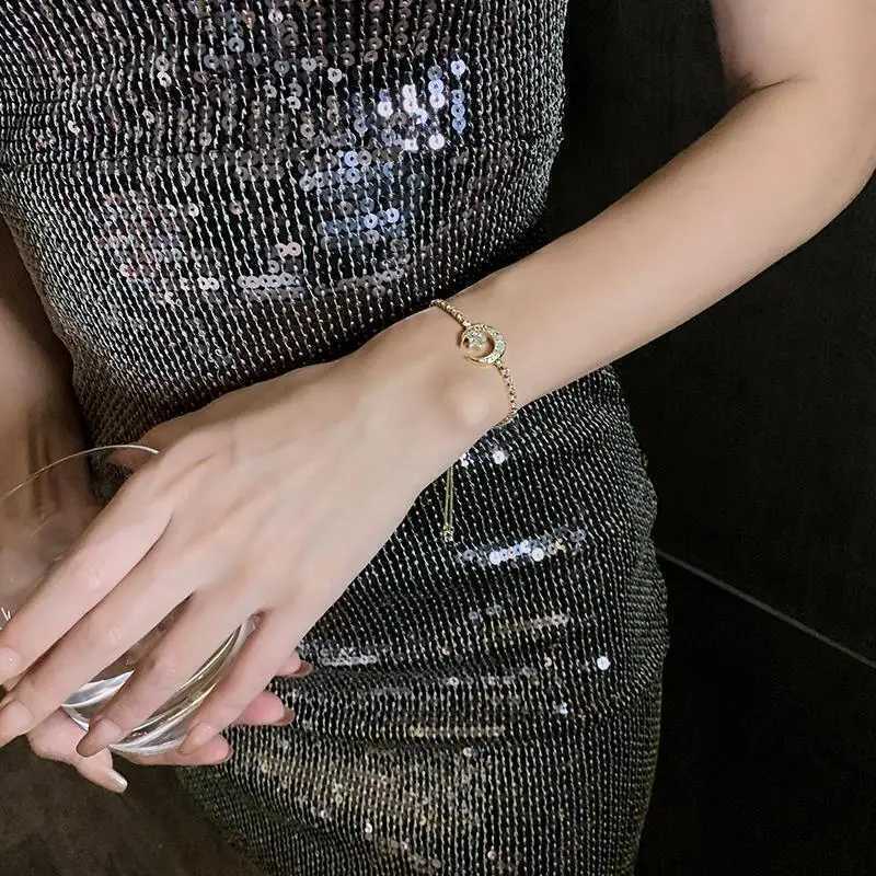 New Muslim Moon Star Bracelets Ramadan Kareem Mubarak Crescent Adjustable Chains Allah Bracelets For Eid Islamic Gift Jewelry X2507181