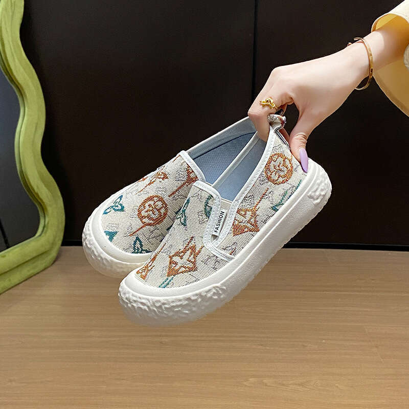 National Free shipping Trend Breathable Canvas Women's Summer 2025 Free shipping New Casual Free shipping Sneakers Versatile Sports Shoes FB5505