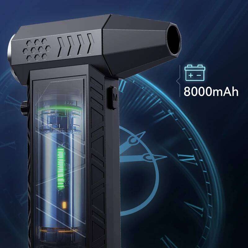 Violent Fan 350000Rpm Powerful Air Vacuum Dust Cleaner Charging Strong Winds 58M/S Brushless Turbo Jet Blower Dry