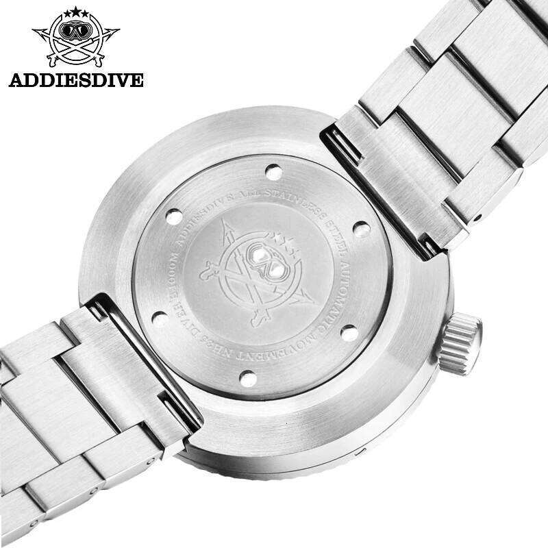 ADDIESDIVE Men's Watch 1000m diver's watch Waterproof luminous Sapphire Glass reloj hombre Automatic Mechanical Watches free shipping