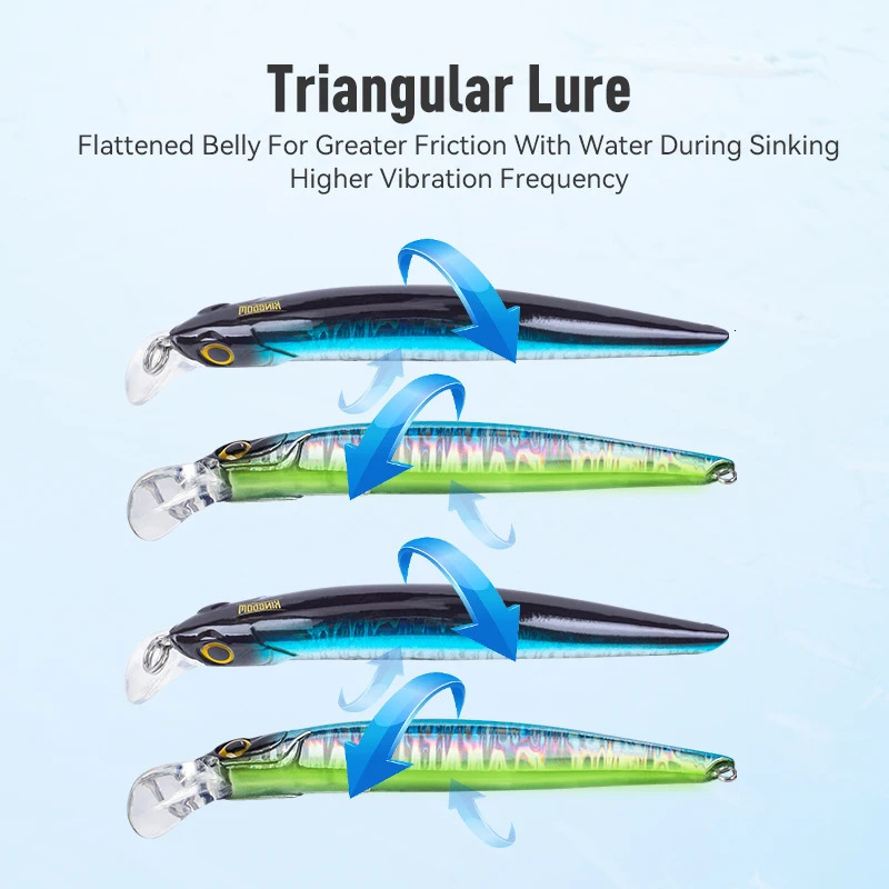 Kingdom Sinking Minnow Saltwater Fishing Lures Crankbait Hard Baits Good Action Wobblers Artificial Trout Lure For Sea Bass 250708