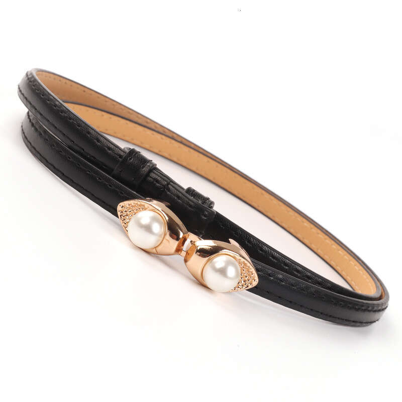 Thin Decorative Dress Simple Fashion Versatile with Skirt Sweater Korean Style Small Belt for Women Ultra-Thin