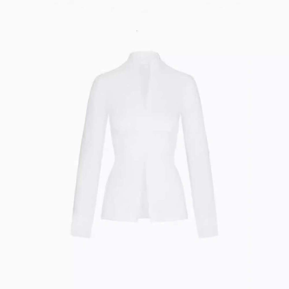 Kylie Same Style Double Zipper Design Shirt For Women Summer New Mid-Length Waist-Slimming Top B5