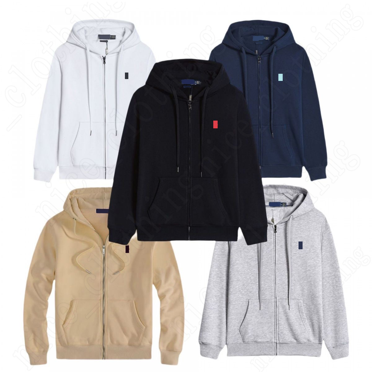Ralphliet Polo Hoodie Mens Hoodies Designer Hoodies Men Clothing Polo Tracksuit Set Pullover Cotton Horse Long Sleeve Casual Zip Up Sweatshirt Sweatsuit Set 58ln