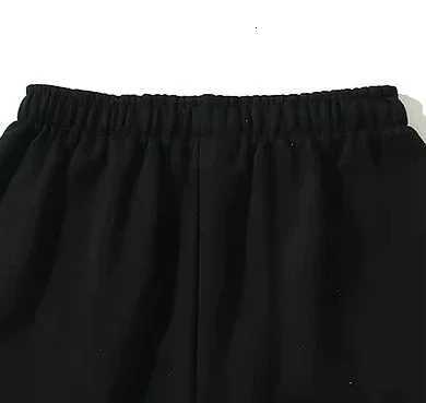 2025 New Lover Summer Pure Cotton New Casual Sweatpants Men and Women Loose Anti-wrinkle Five-minute Pants Beach Pants W250718