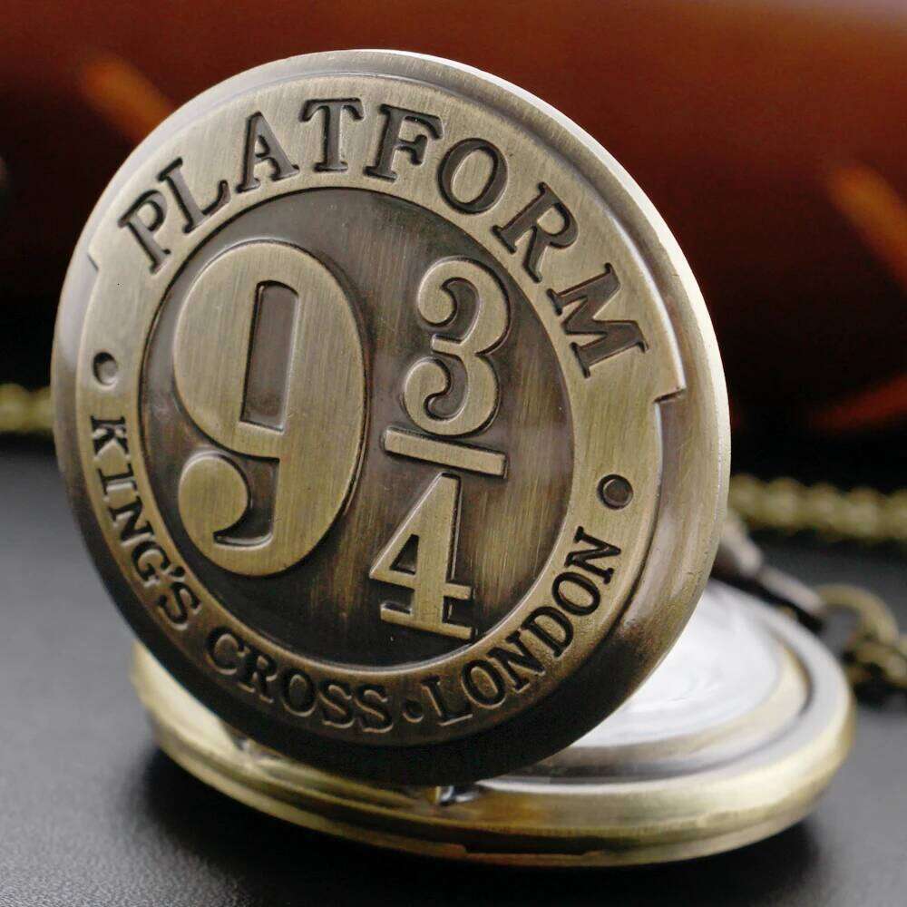 free shipping Bronze Mysterious Number Puzzle Men's and Women's Pendant Quartz Pocket Watch Retro Fashion Necklace Student's Best Gi