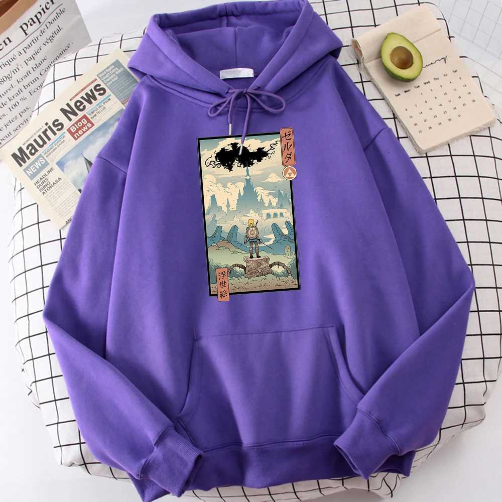 Ukiyoe Japanese Culture Printing Man Sweatshirt Hipster S-Xxl Hooded Autumn Brand Hoodies Harajuku Casual Pullover TopsXJ250714