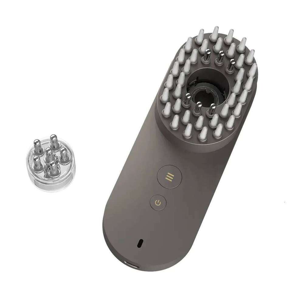 Electric Salon Scalp Care Hair Growth LED Red Light Vibration Massage Comb Device