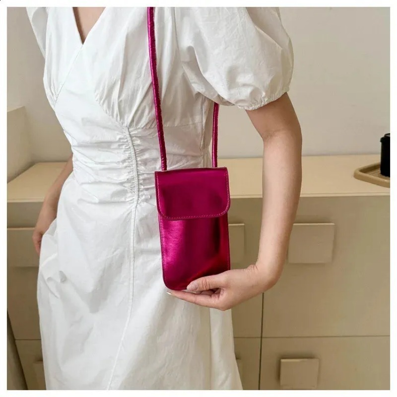 Elegant Ladies' Everyday Cross Body Purse | Durable PU Material, Stylish Solid Tones for Daily Use