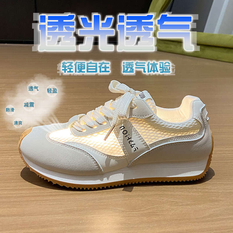 2025 White Sneakers Free shipping for Women Spring New Korean Free shipping Style Female Students Casual Sports Versatile Agan Shoes Street Fashion FS
