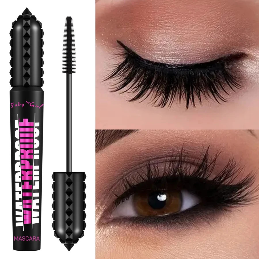 Black waterproof Mascara for all Lengthening make up products Eyelash Extension Eye Lashes mascara 4d effect Korean cosmetics 250717