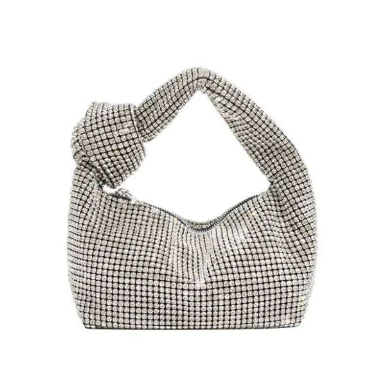 Designer Bags Bag Dia Portable Bucket Handbag New Shoulder Dinner Fashion Premium Rhinestone Chain Appearance Level And High Quality Luxury Bag