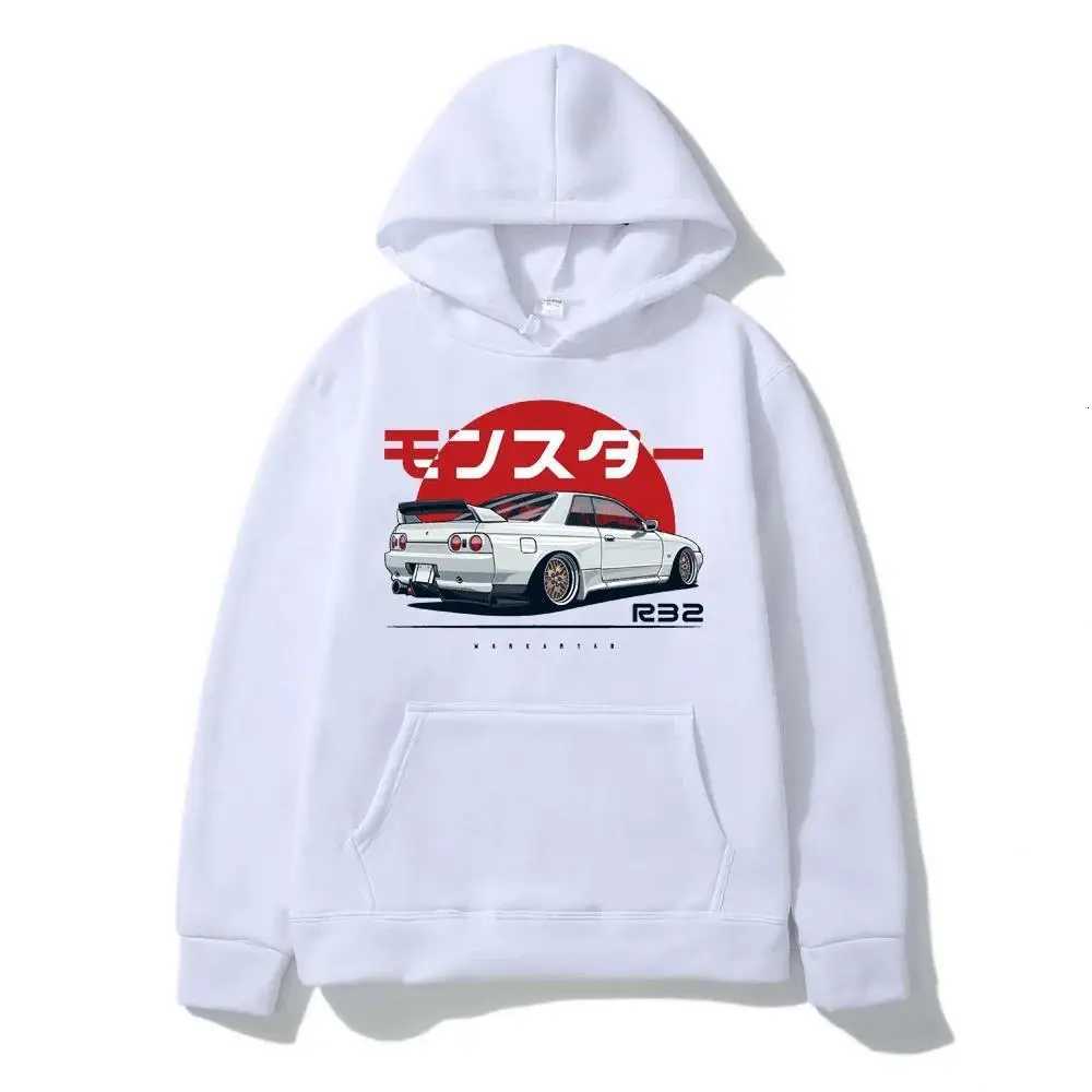 2025 The r32 monster background line Print men/women knock on occasional sweatshirt popular sweatshirt S-3XL fashion XJ250714