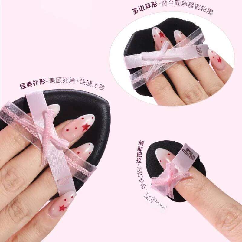 Guo Xiaoniu 3pcs/set Beauty Girl Series Leilei Powder Puff Dry and Wet Air Cushion Foundation Makeup Tool makeup sponges X250718