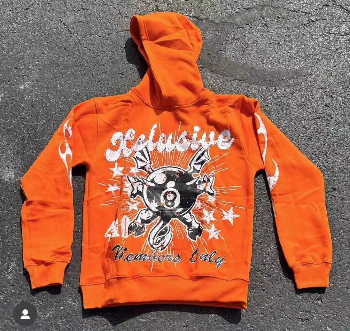 2K Retro Letter Pullover Women Sportswear Fashion Print Hip-Hop Style Street Wear Men and Women Hoodies Streetwear X250718