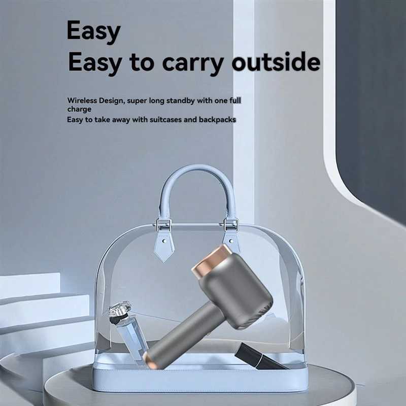 52Z Top Portable Wireless Hair Dryer Plug -In And Charging 2 In Line 1 With Usb Charging Cold Hot Wind Wireless Hair Dryer C EU W250718