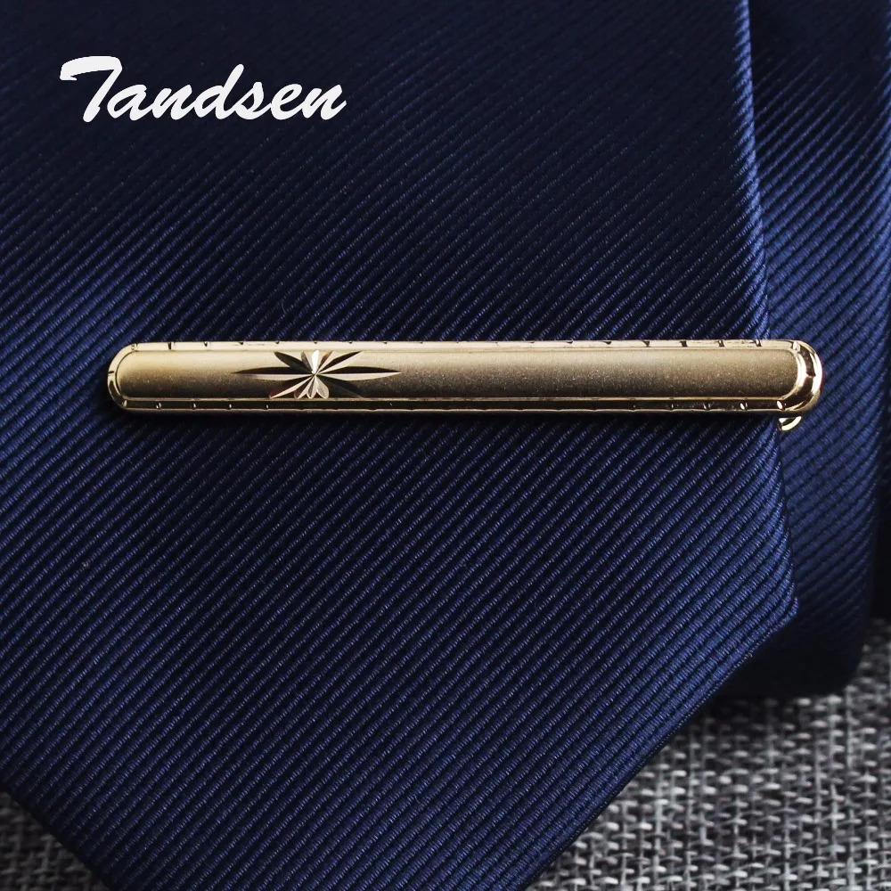 Tie Clip Classic Simple Style Pin Clasp Bar Rose Gold Color Male Business Necktie Metal Men Jewelry 250715