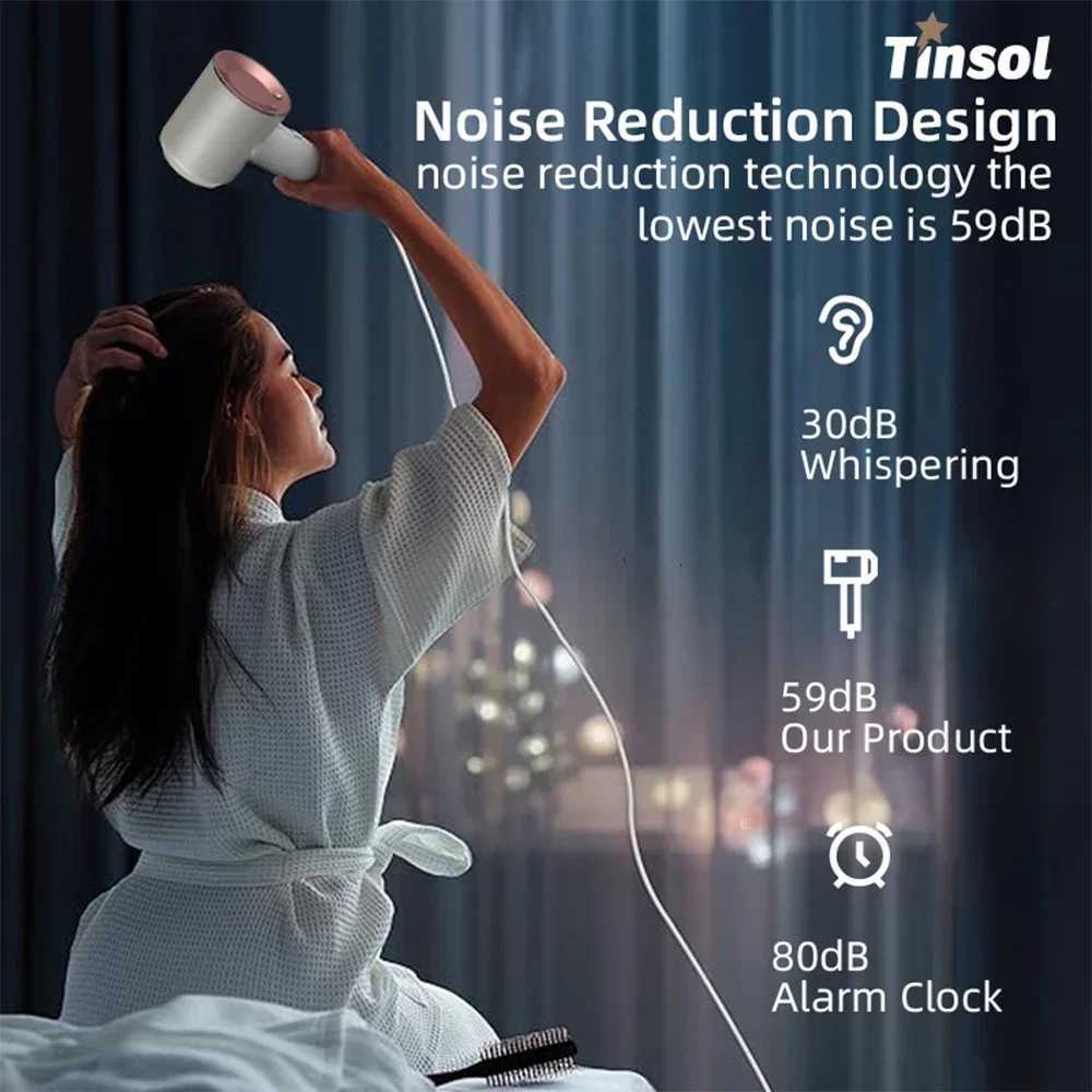 Professional Hair Dryer High Speed Negative Ion1100001500W Professional Hair Dryer with LED Temperature Display W250718