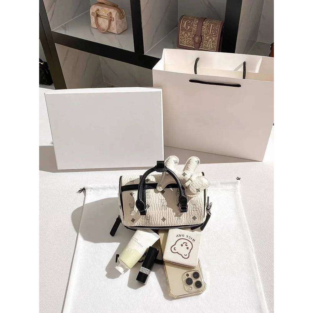 Designer Bag Veet Revival Boston Purse - Padded Pillow Bag With Print, Luxe Work Essentials Organizer