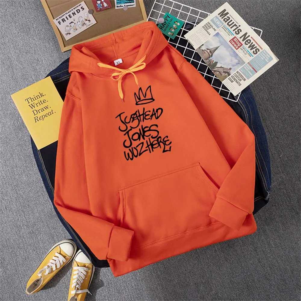 Hoody Riverdale Women Pocket Street Sweatshirt Hip Hop Style Fce Hoodie All-Match Comfortable Clothes XJ250717