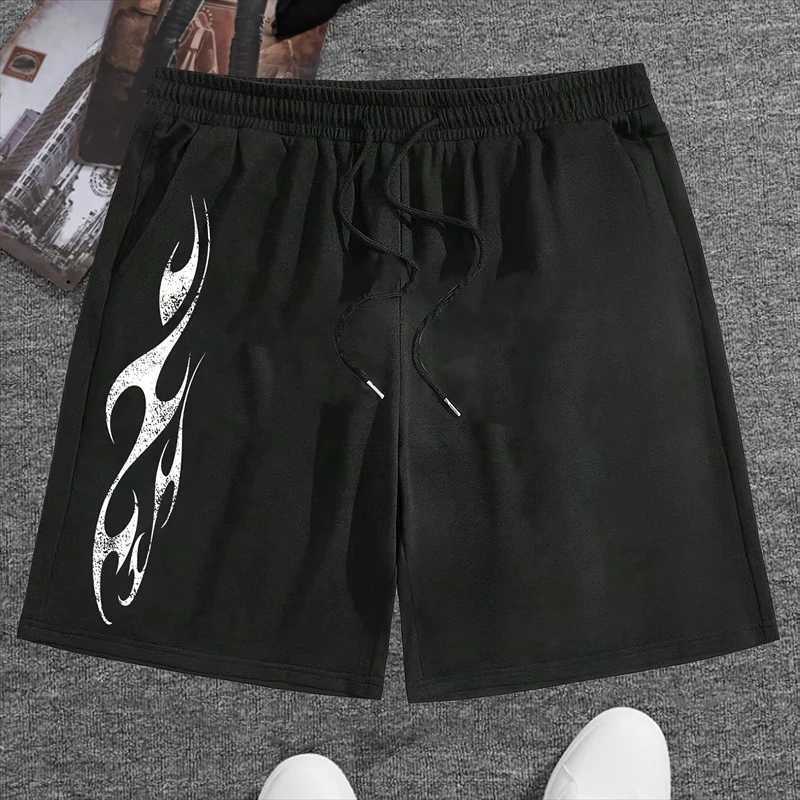 New Summer New Sports Shorts Hot in The Summer Japanese Anime Pattern Street Trend Cotton Loose Casual Moto W250718