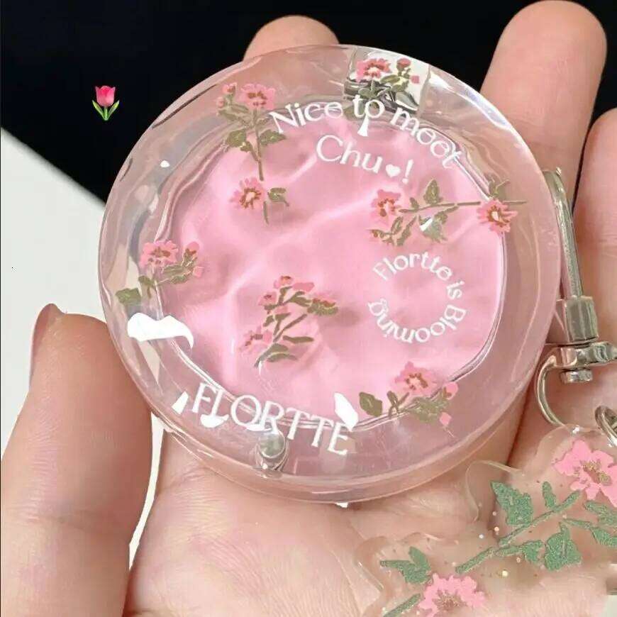 FLORTTE Make Up Blush Palette Korean Cosmetics First Kiss Blusher Long Lasting Fine Natural Highlighting Blushes X250718