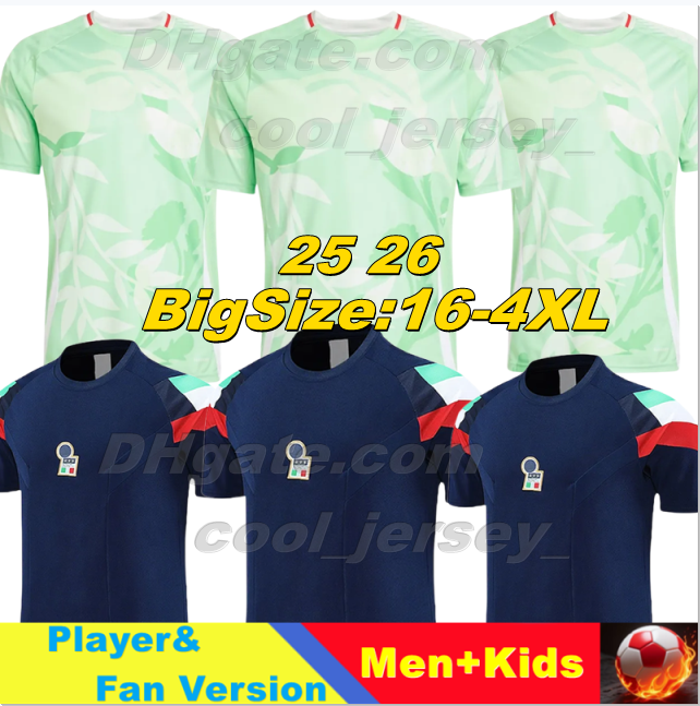 XXXL 4XL Italia Women's Soccer Jerseys Italys national football team Football Shirts 25 26 GIRELLI CAMBIAGHI BECCARI B.BONANSEA CANTORE Men Uniforms Kids Kits Sets