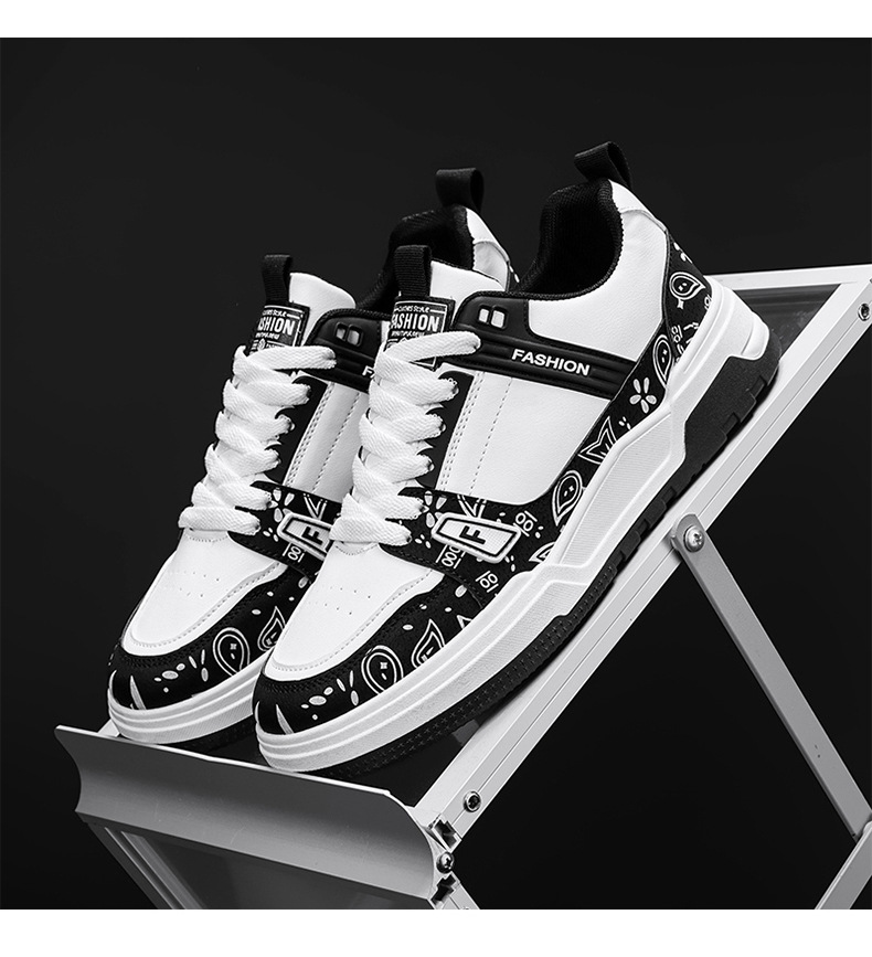 Stylish Summer Men's Shoes 2025 Models Breathable for Foreign Trade Casual and Comfortable Trendy All-match Sneakers for Teenagers