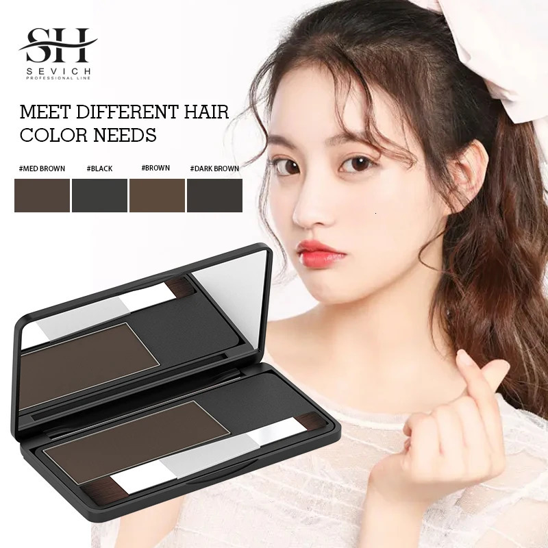 SEVICH Waterproof Hair Line Powder 8g Edge Control Hair Root Cover Up Repair Hair Line Shadow Makeup Unisex Instantly 4 Color 250717