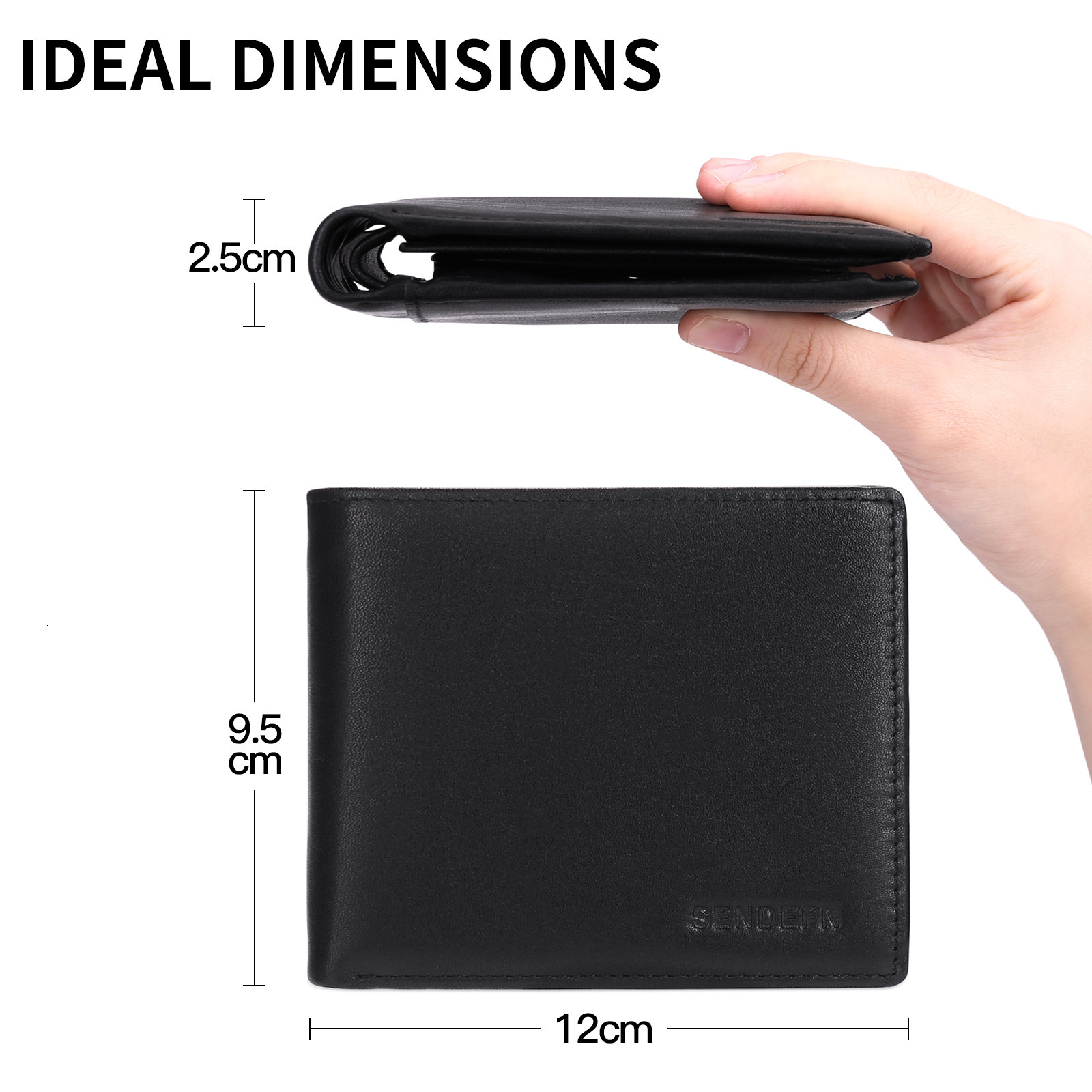 Wallet New Mens Soft Leather Wallet 70% off Korean Version Open Wallet Genuine Leather Coin Purse Card Holder
