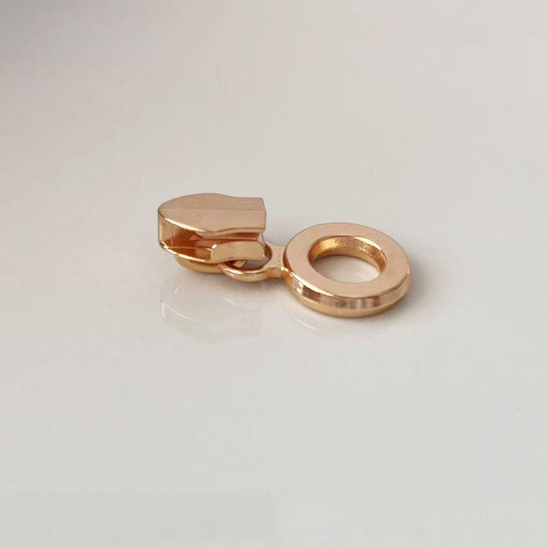 Manufacturer Straight 5 Nylon Ring Zipper Head 3 5 Clothing Luggage Home Textile Nylon Puller Small Ring Puller