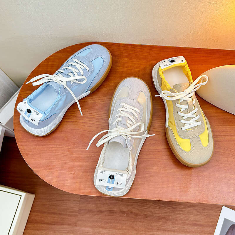 2025 Spring Summer New Forrest Gump Women Umbrella Cloth Breathable Flat Ballet Training Shoes Free shipping Student Dance CQ111