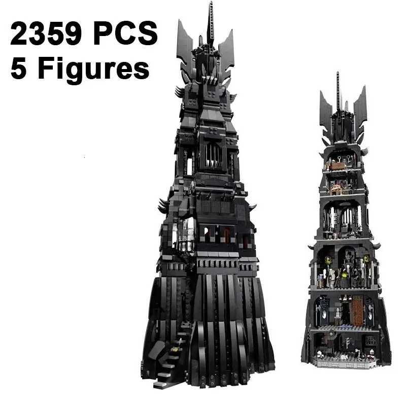 2359PCS Creative Lord of the Rings Tower of Orthanc Building Blocks Architecture Assemble Bricks Toy Gift For Children Adult Z250718