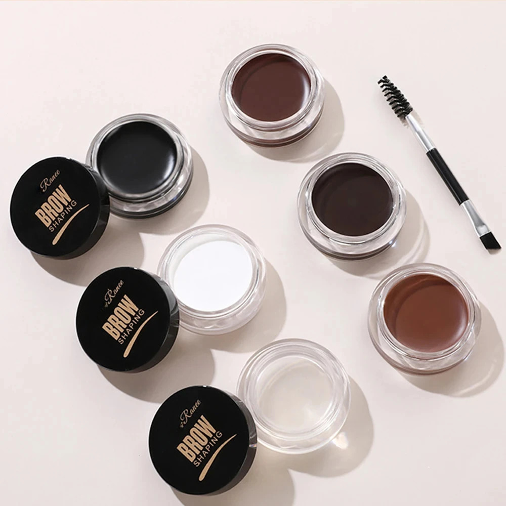 Matte Brown Black Wild Eyebrow Cream 3D Natural Tint Eyebrow Enhancers Gel Wax Waterproof Lasting Eye Makeup Cosmetic Tools 250712