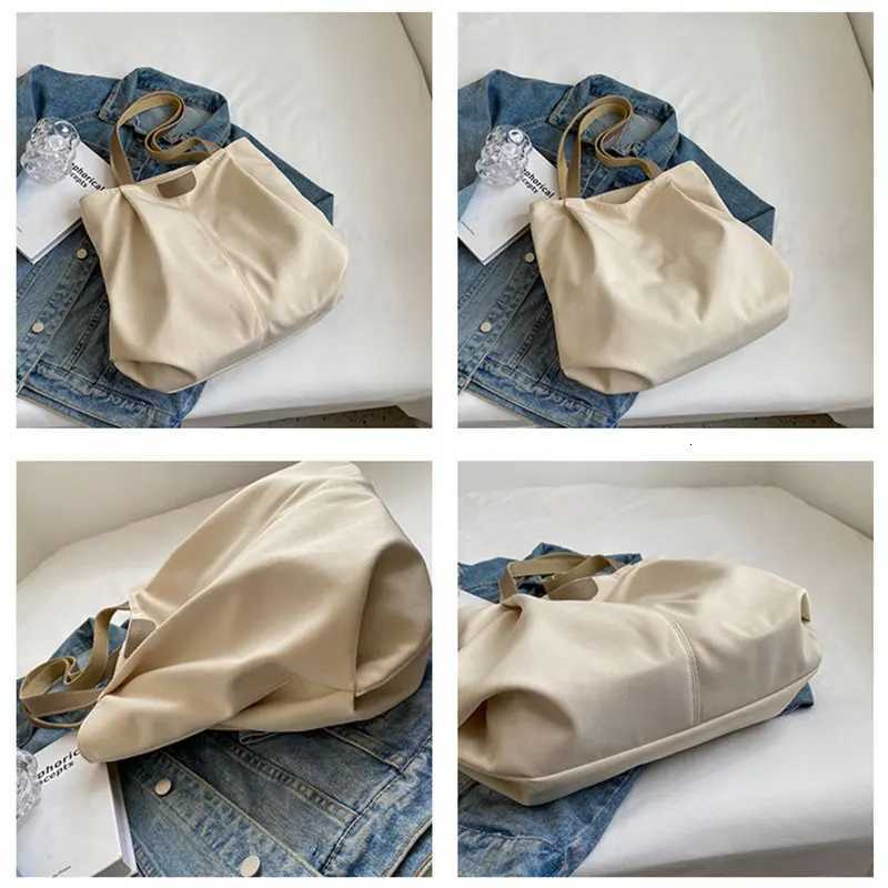 Womens Bag New Large Capacity Tote Bag Casual Canvas Women Shoulder Bags Lightweight Handbags Back to School Y250717