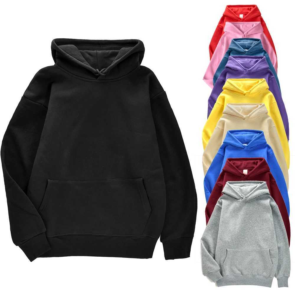 Fashion Solid Women Streetwear Light Blue Autumn Fe Hoodies Fce Pocket Unisex Oversize Pullovers Comfortable Warm Hoodie XJ250717