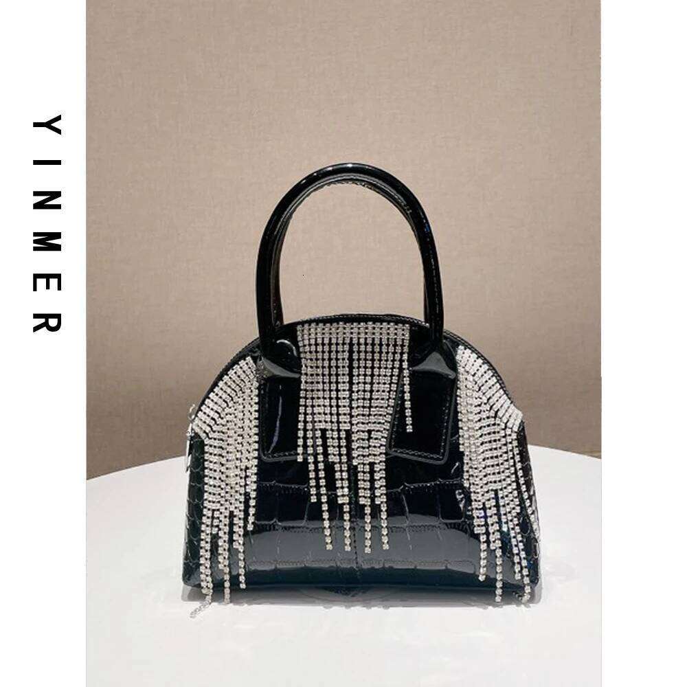 Designer Bags Dia Tassel Evening For Women Bags Clutch Designer Handbag Rhinestone Bag Bucket Purse Wedding Party Luxury Bag