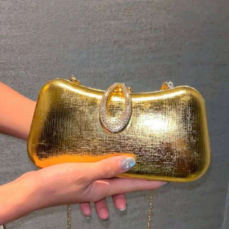 Designer Bags Clutch For Women Formal Party Glitter Bag Purse Evening Bags Classic Chain Small Square Handbag Luxury Bag