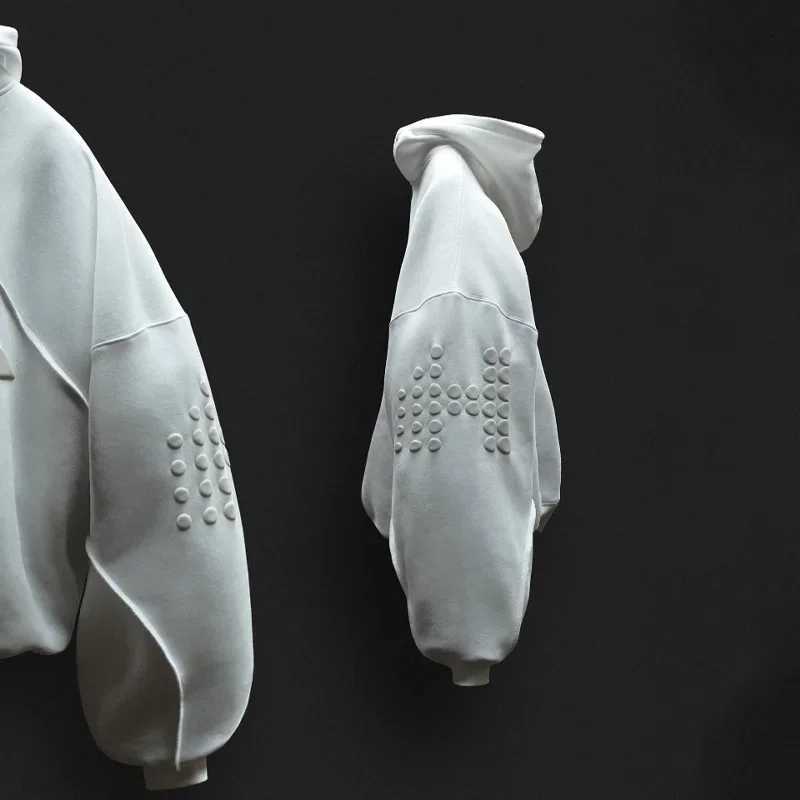 2K Hoodie Foam Printing Splicing Design Pullover High Quality Oversized Sweatshirt Vintage Men Women Fashion Hip Hop Streetwear XJ250717