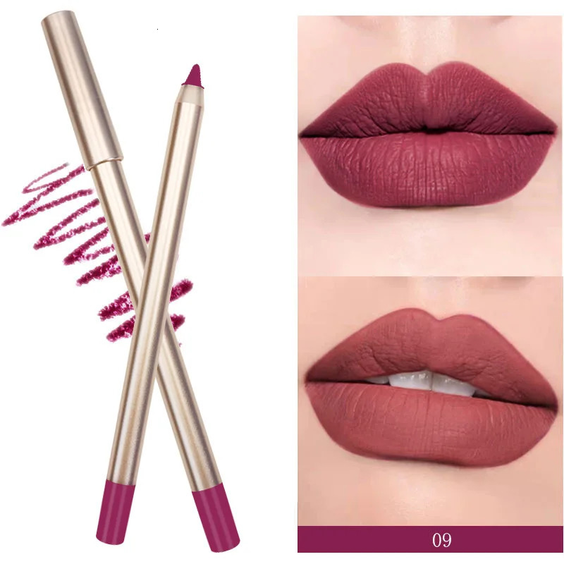 Private Label Make up Wholesale Lip Liner High Quality Custom Make Your Own Gold Makeup Lipliner Waterproof 250716