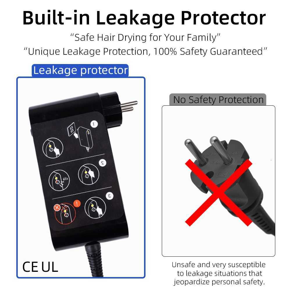 Professional 2 IN 1 Hair Straightener Hair Dryer Heat-Up Hair Flat Iron Negative Ion Iron Long-Lasting Styling Tool Wet and Dry W250718