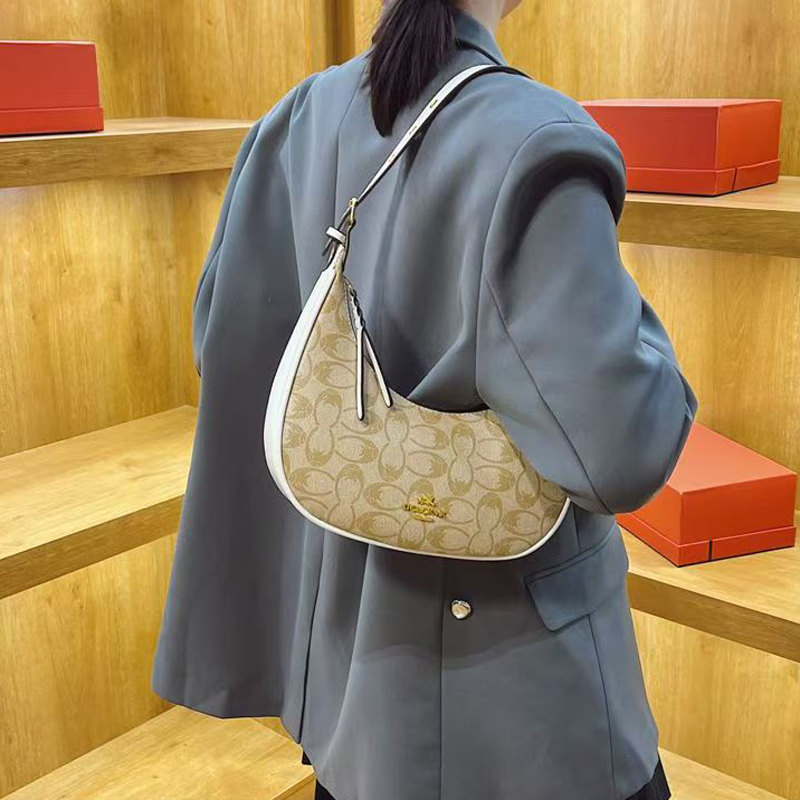Designer Bag Luxury Bag Moon bag Shoulder Bag Crossbody Purse Ladies Fashion Mini Bag High Quality Leather Zipper Armpit Bag New Shoulder Designer Bag