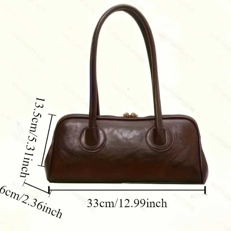 Fiable Faux Leather Shoulder Bag Stylish Wen Handbag Versatile Tote Bag Purse Suitable for Daily Work Party Travel. Y250718
