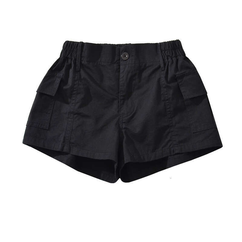 American Style Washed Cargo Shorts For Women Summer New Girl Pocket Casual Sports Straight Hot Pants Trendy B5