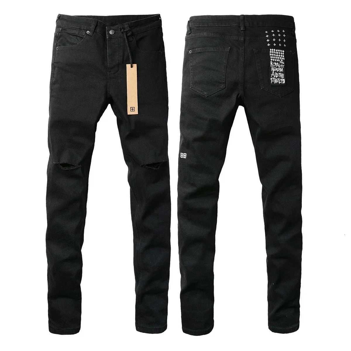New Cross Jeans Men Fashion Trend Light Blue Stretch Skinny Denim Long Pants Daily Casual Ripped Straight Leg Pants Brand X250718