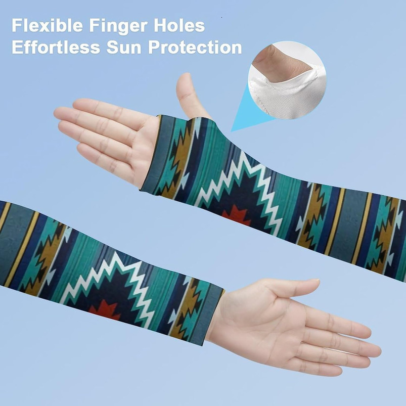 Charcoal Yellow Paisley UV Protection Ice Silk Sunscreen Sleeve, Outdoor Summer Sports